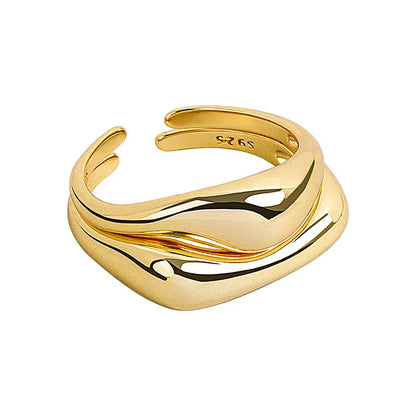 Stackable Waves Ring