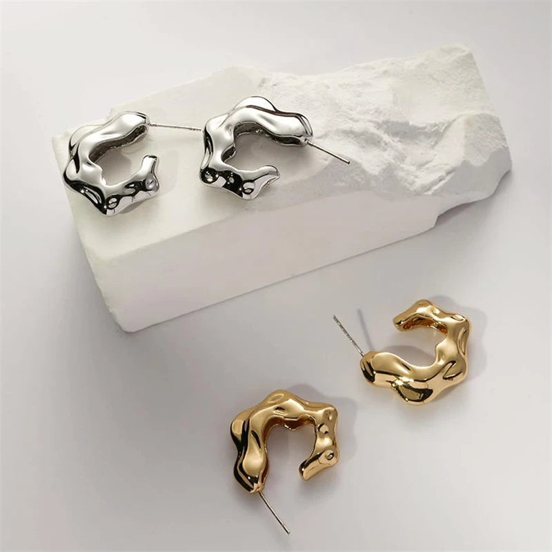 Molten Mercury Earrings