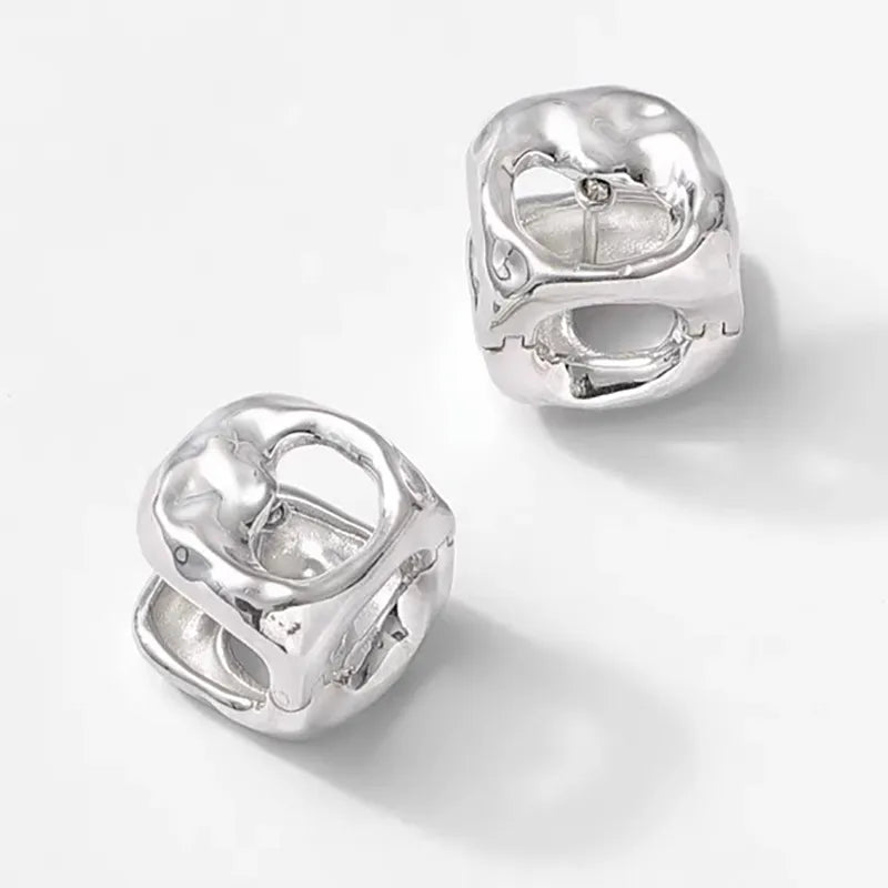 Molten Cube Earrings