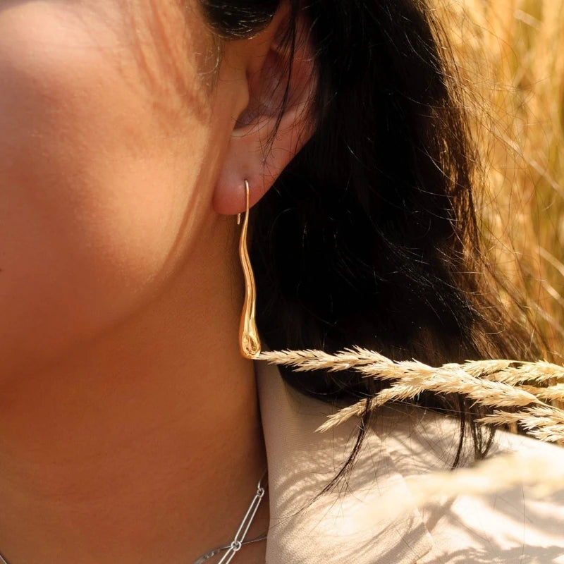 Water Drop Hook Earrings