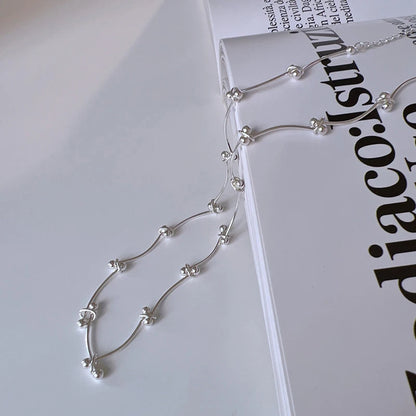 Wavy Knot Chain Necklace