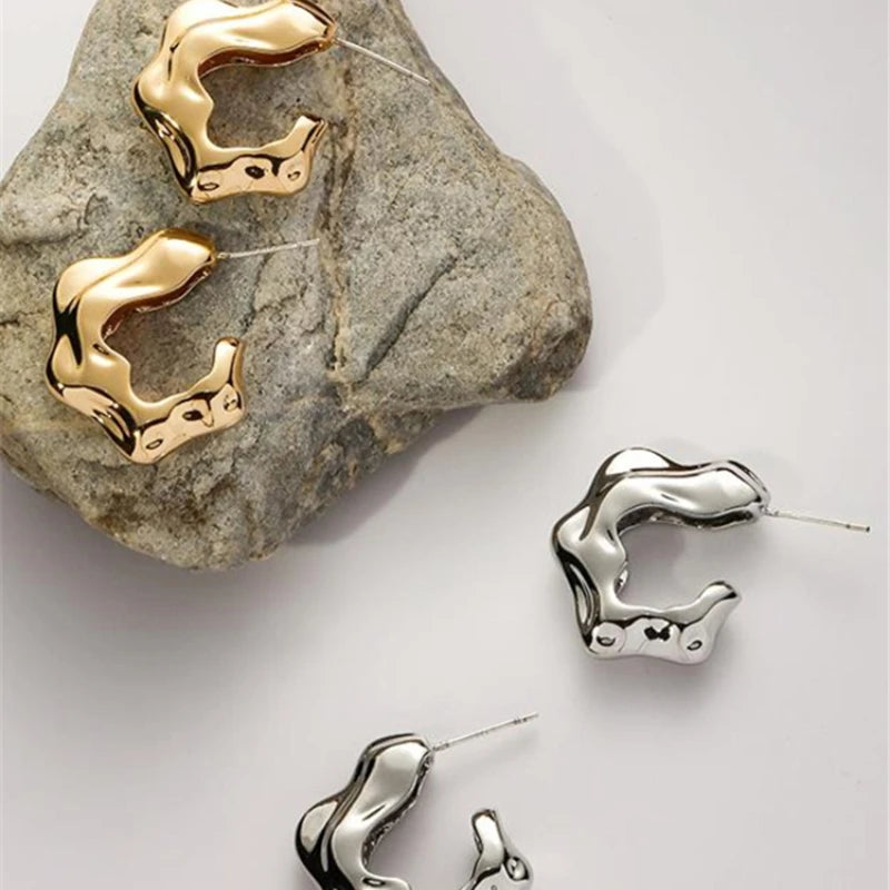 Molten Mercury Earrings