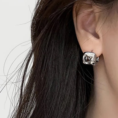 Molten Cube Earrings