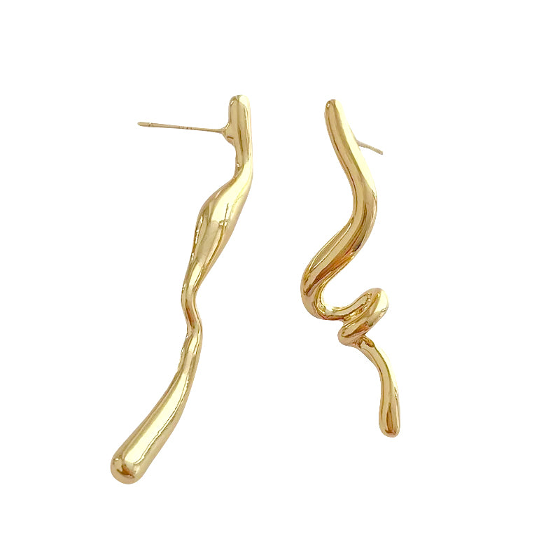 Twisted Stroke Earrings