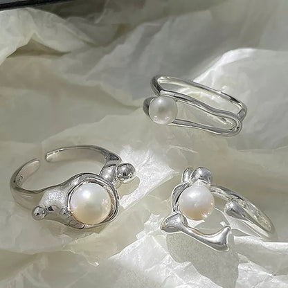 Mercury Pearl Ring